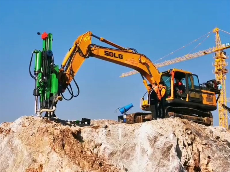 巖石鉆裂機(jī)貴州現(xiàn)場